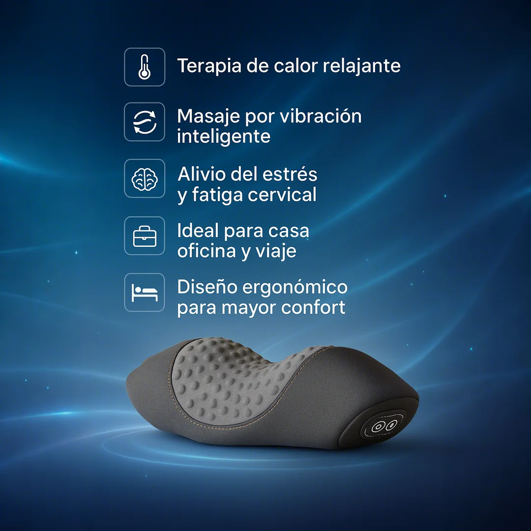 Almohada Masajeadora 3 en 1